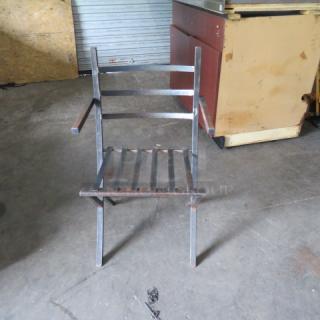 Metal Patio Chair. 2XBID