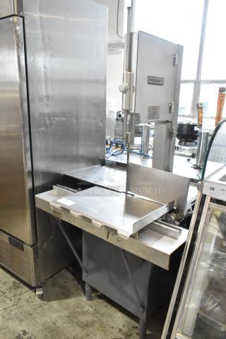 Hobart 5614 Metal Commercial Floor Style Meat Saw. 200 Volts, 3 Phase. - Item #1188011