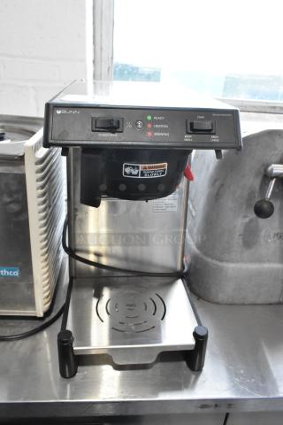 2021 Bunn WAVE15-S-APS Stainless Steel Commercial Countertop Coffee Machine w/ Poly Brew Basket. 120 Volts, 1 Phase. - Item #1188023