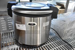 BRAND NEW SCRATCH AND DENT! 2024 Galaxy 177RWGB90 90 Cup Electric Rice Warmer. 120 Volts, 1 Phase.