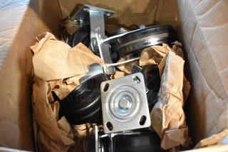 BRAND NEW SCRATCH AND DENT! Lot of 8 Commercial Casters.