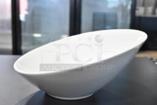 6 BRAND NEW SCRATCH AND DENT! Acopa White Ceramic Bowls. 6 Times Your Bid!