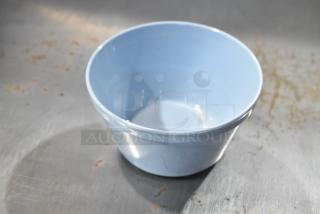 4 BRAND NEW SCRATCH AND DENT! Boxes of 48 Cambro 35CW401 Camwear® 8.4 oz. Slate Blue Polycarbonate Bouillon Bowl. 4 Times Your Bid!
