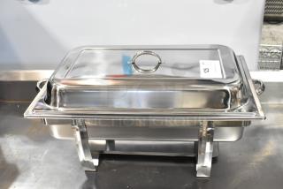2 BRAND NEW SCRATCH AND DENT! Stainless Steel Chafing Dish. 2 Times Your Bid!