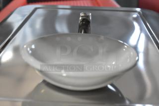 6 BRAND NEW SCRATCH AND DENT! Box of 6 Acopa White Ceramic Bowls. 6 Times Your Bid!