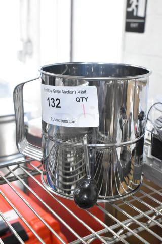 BRAND NEW SCRATCH AND DENT! Metal Sifter