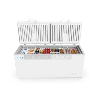 BRAND NEW SCRATCH AND DENT! KoolMore SCF-20C 76 in. Commercial Chest Freezer 20 cu ft. 115 Volts, 1 Phase.