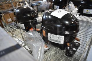 2 BRAND NEW SCRATCH AND DENT! Embraco EMC3125U Compressor. 115-127 Volts, 1 Phase. 2 Times Your Bid!