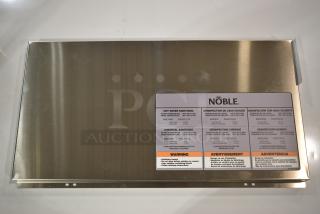 BRAND NEW SCRATCH AND DENT! Noble Stainless Steel Panel for Dishwasher