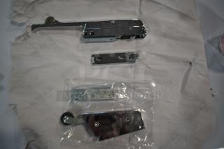 2 BRAND NEW SCRATCH AND DENT! Items Including Kason Handle and Kason Door Piece. 2 Times Your Bid!