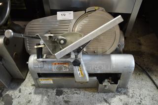 Hobart 1612 Stainless Steel Commercial Countertop Meat Slicer. 115 Volts, 1 Phase. - Item #1188410