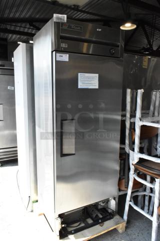 2016 True T-19F Stainless Steel Commercial Single Door Reach In Freezer. 115 Volts, 1 Phase.