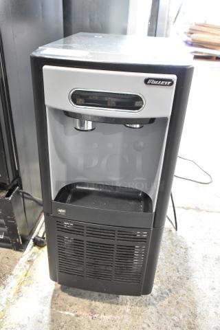 2017 Follett 7UC100A Metal Commercial Floor Style Undercounter Ice Maker and Dispenser. 115 Volts, 1 Phase. - Item #1188512