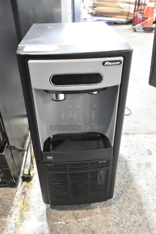 2017 Follett 7UC100A Metal Commercial Floor Style Undercounter Ice Maker and Dispenser. 115 Volts, 1 Phase. - Image 2 of 6