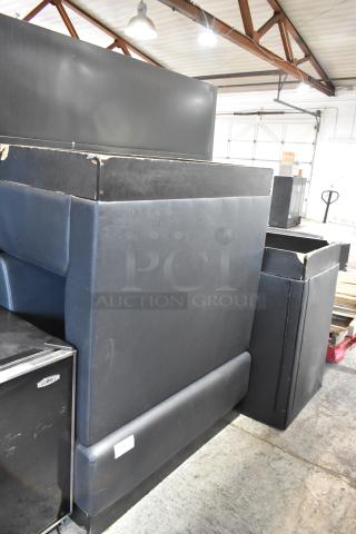4 Gray Single Sided Booths. 4 Times Your Bid!