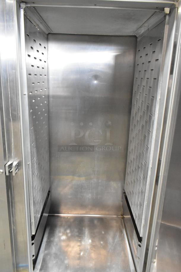 Continental DL2RI-SS Stainless Steel Commercial 2 Door Roll In Rack Cooler. 115 Volts, 1 Phase. Tested and Working! - Image 4 of 6