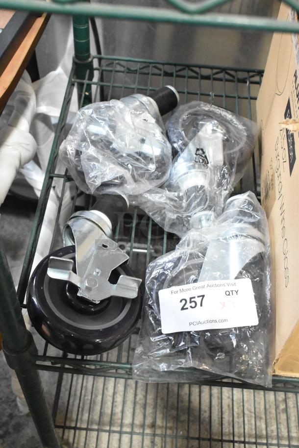ALL ONE MONEY! Lot of 4 Commercial Casters - Image 1 of 4