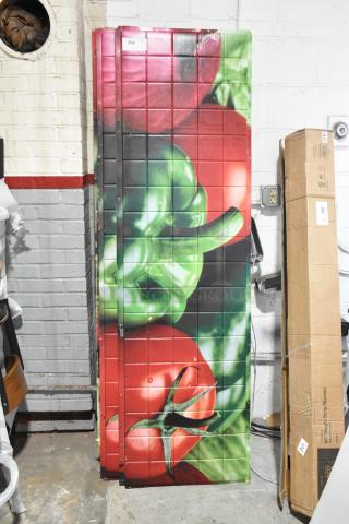 7 Pieces to Front Panel of Subway Sandwich Make Line. 7 Times Your Bid!