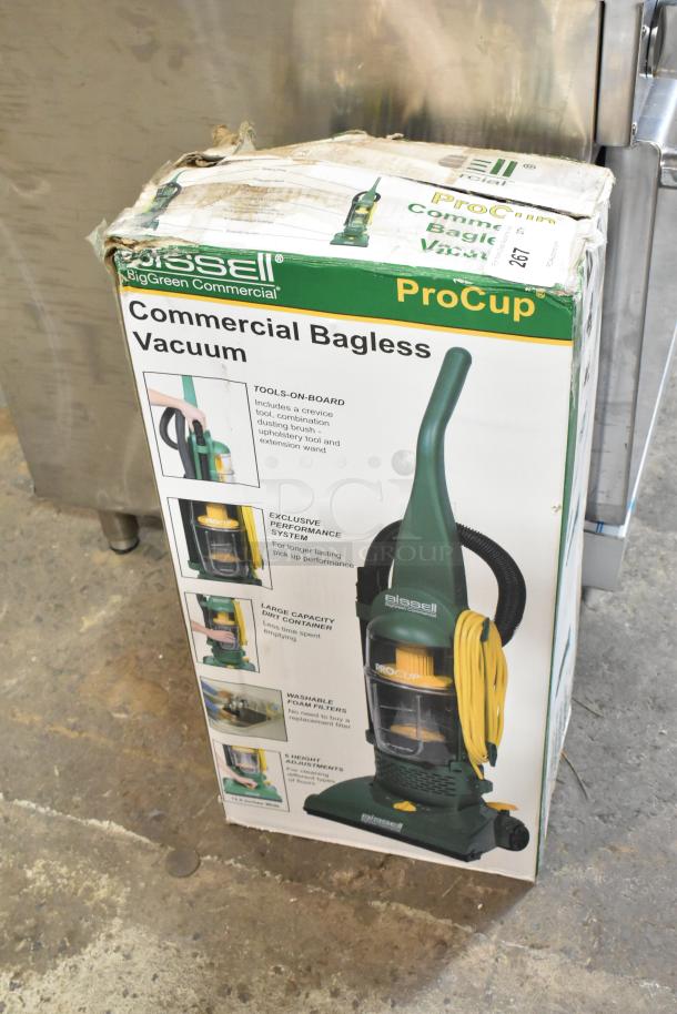 BRAND NEW SCRATCH AND DENT! Bissell Commercial Bagless Vacuum - Image 1 of 4