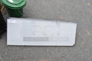 BRAND NEW SCRATCH AND DENT! Stainless Steel Wall Mount Shelf