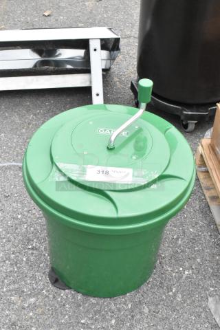 BRAND NEW SCRATCH AND DENT! Garde Green Poly Lettuce Spinner Salad Spinner