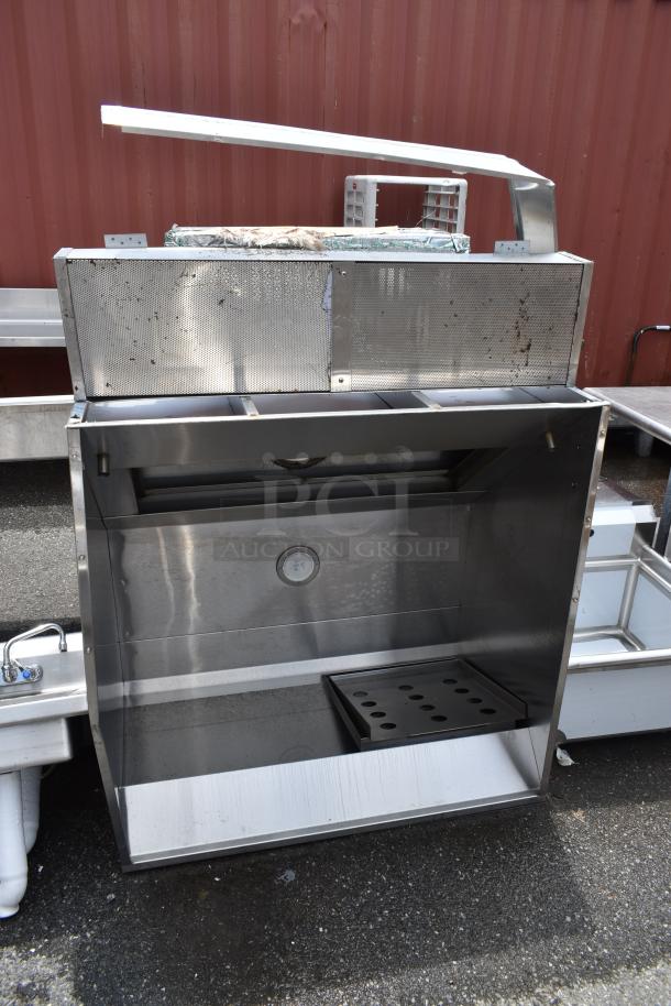 4' CaptiveAire 4830 ND-2 Stainless Steel Commercial Grease Hood w/ Return Air System. - Image 1 of 12