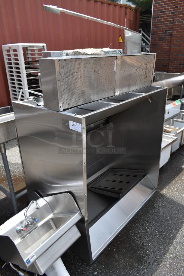 4' CaptiveAire 4830 ND-2 Stainless Steel Commercial Grease Hood w/ Return Air System. - Image 7 of 12