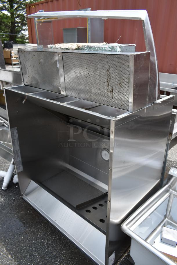 4' CaptiveAire 4830 ND-2 Stainless Steel Commercial Grease Hood w/ Return Air System. - Image 8 of 12