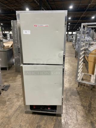 Metro Flavor-Hold Series Commercial Half Door Single Section Insulated Heated Holding/Proofing Cabinet! With Wide Pan Slides! Model: C199-H(1)N SN: H20W-23143! 120V! On Casters!