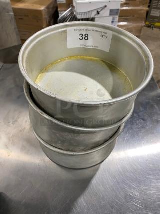 American Metalcraft Commercial Round Cake Pans! ALL ONE MONEY!