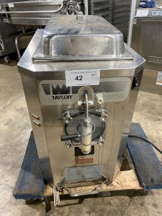 Taylor Commercial Stainless Steel Electric Powered Countertop Uncarbonated Slushy/Frozen Beverage Machine! Model: 430-12 SN: J7072178! 115V 1 Phase!