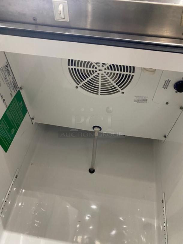 True Commercial Stainless Steel Solid Single Door Reach In Refrigerator! With Poly Coated Wire Rack! With Left Hinged Door! Model: T-23 SN: 1-3483323! 115V 1 Phase! On Casters! - Image 6 of 9