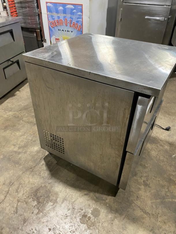 True Commercial Stainless Steel 2 Drawer Undercounter Worktop Refrigerator! Model: TUC-27D-2 SN: 7802121! 115V 1 Phase! On Casters! - Image 2 of 8