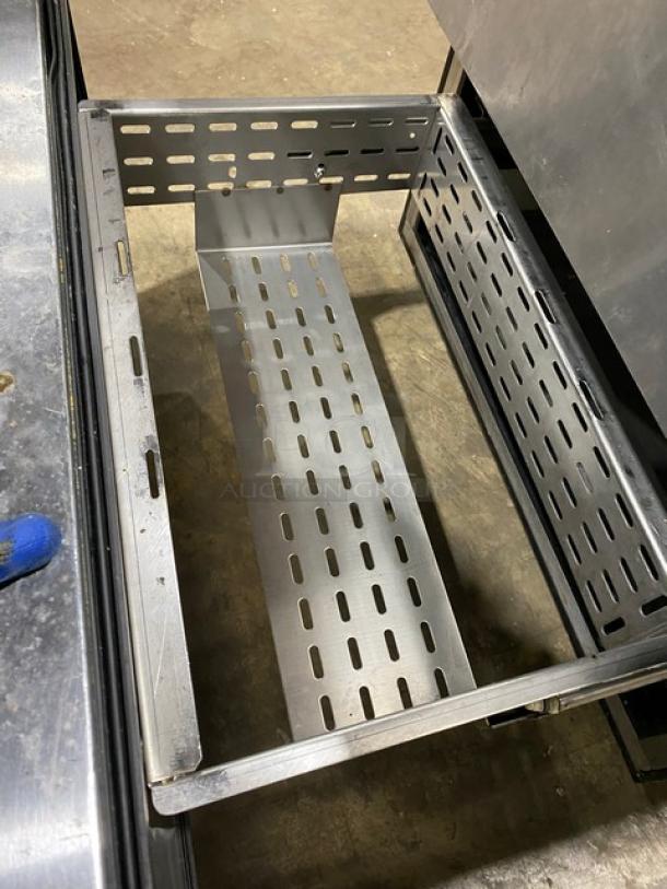 True Commercial Stainless Steel 2 Drawer Undercounter Worktop Refrigerator! Model: TUC-27D-2 SN: 7802121! 115V 1 Phase! On Casters! - Image 6 of 8