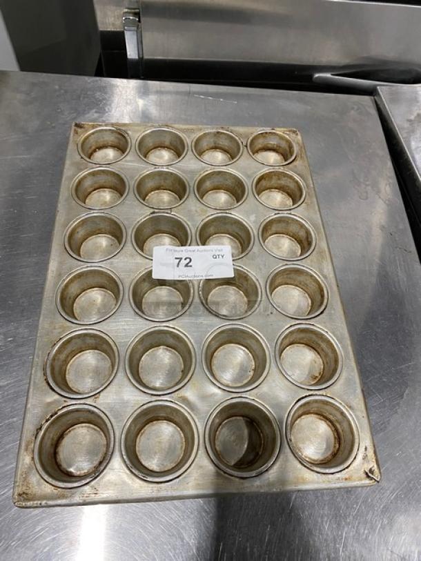 Commercial Heavy Duty 24-Count Cupcake/Muffin Pan! - Image 1 of 3
