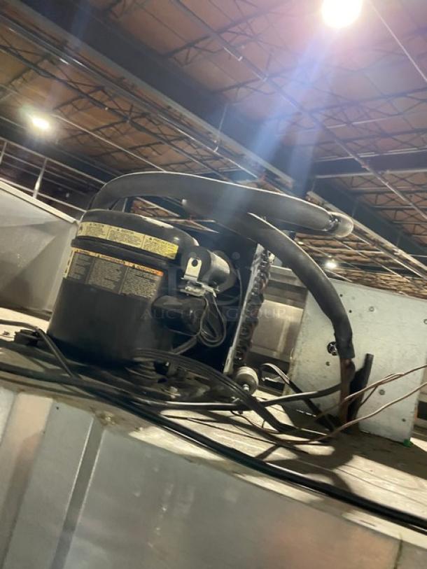 Continental Commercial Stainless Steel Solid 2 Door Reach In Freezer! With Pan Slides & Poly Coated Wire Racks! Model: 2F SN: 146A2590! 115V 1 Phase! On Casters! - Image 9 of 9