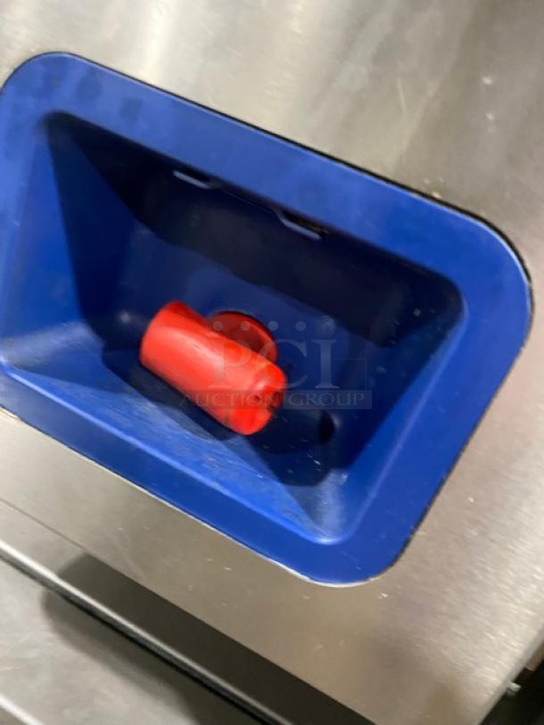 Eloma Genius Series Commercial Stainless Steel Electric Powered Double Stacked Combi Oven! With Digital Controls! With Built In Pan Slides & Wired Racks! On Legs! 2X Your Bid Make One Unit! - Image 7 of 9