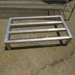 One Aluminum Dunnage Rack. 36X20X8