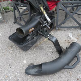 One Bagger For John Deere Mower.