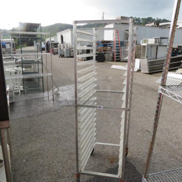 One Aluminum Speed Rack On Casters. 20X26X69 - Image 1 of 1