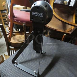 One Simmons DM Kick Drum Pad.