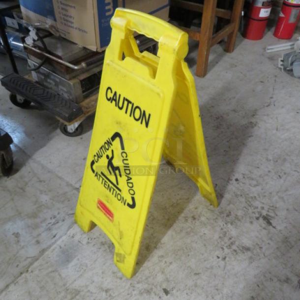 Caution Triangle. 2XBID - Image 1 of 1