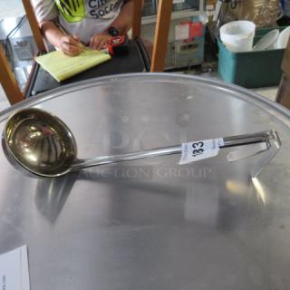Stainless Steel 12oz Ladle. 2XBID