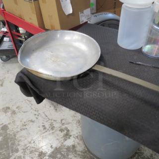 One 14 Inch Skillet.