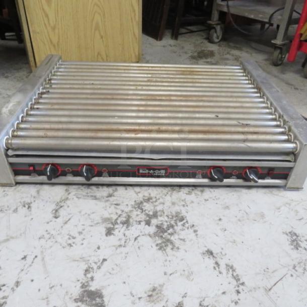 One Nemco Hot Dog Roller. 120 Volt. 2880 Watt. Model#8075. 36X26X7.  $2444.75. - Image 1 of 1
