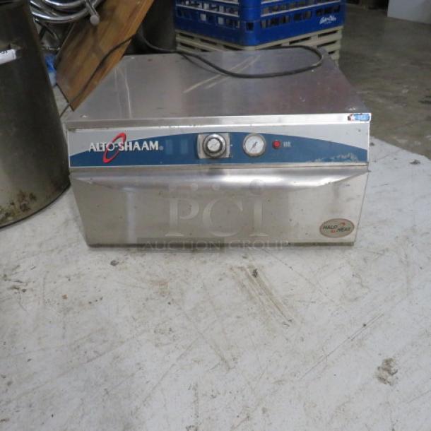 One Alto Sham 1 Drawer Warmer. Model# 500-1D. 900/1200 Watt. 208-240 Volt. 24.5X24.5X12. Unable To Test. $1750.40 - Image 1 of 1
