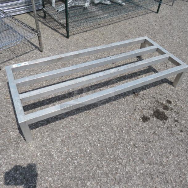 One Aluminum Dunnage Rack. 48X20X8 - Image 1 of 1