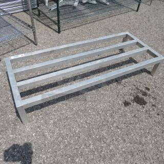 One Aluminum Dunnage Rack. 48X20X8