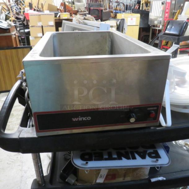 One Winco Food Warmer. Model# FW-5500. 120 Volt. 1200 Watt. - Image 1 of 1