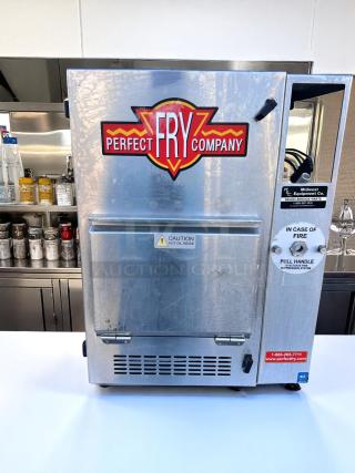 Excellent Condition Ventless Electric Fryer – Perfect Fry Company PFC1875 – 120V – Fully Tested & Working!